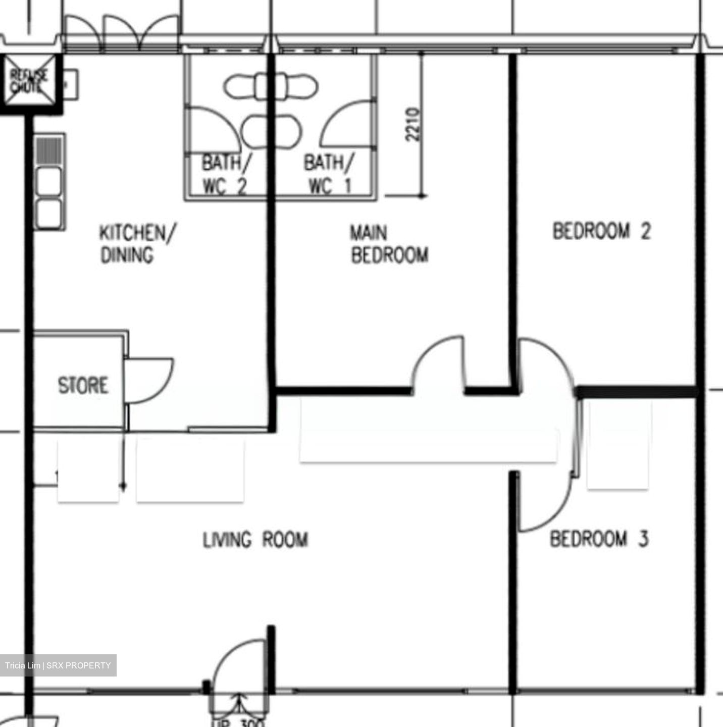Blk 101 Simei Street 1 (Tampines), HDB 4 Rooms #519845601
